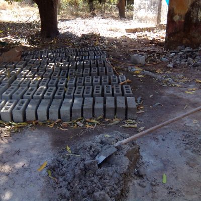 Fabrication des blocs de béton